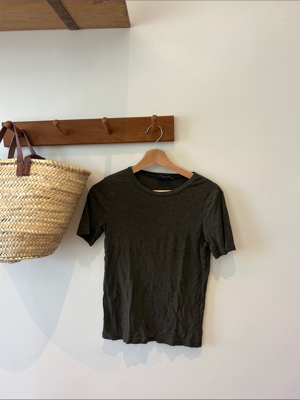 The Fifth Label Dark Olive Crew Neck Short Sleeve Tee